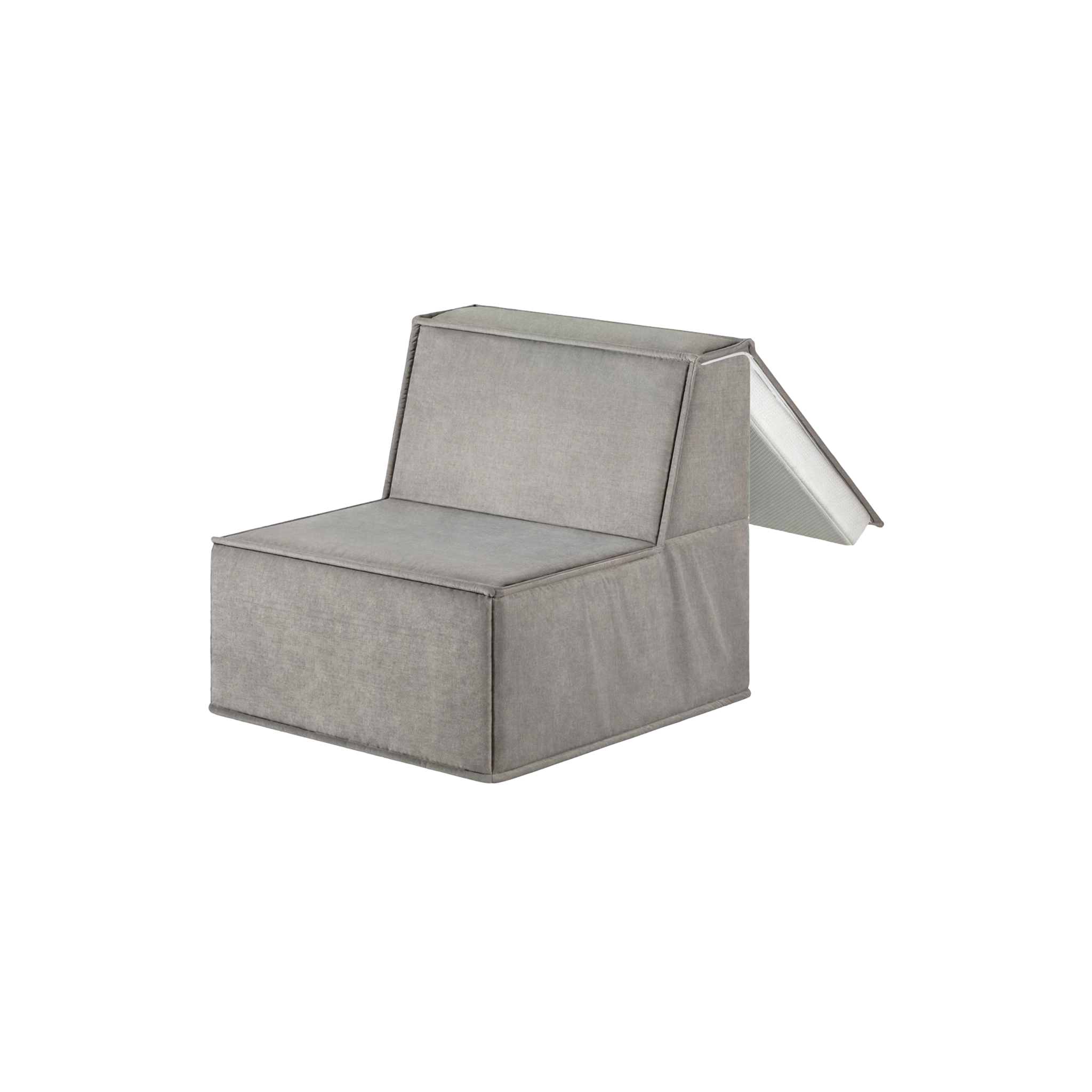 Hotelowy Fotel Rozkładany Look z Lamówką