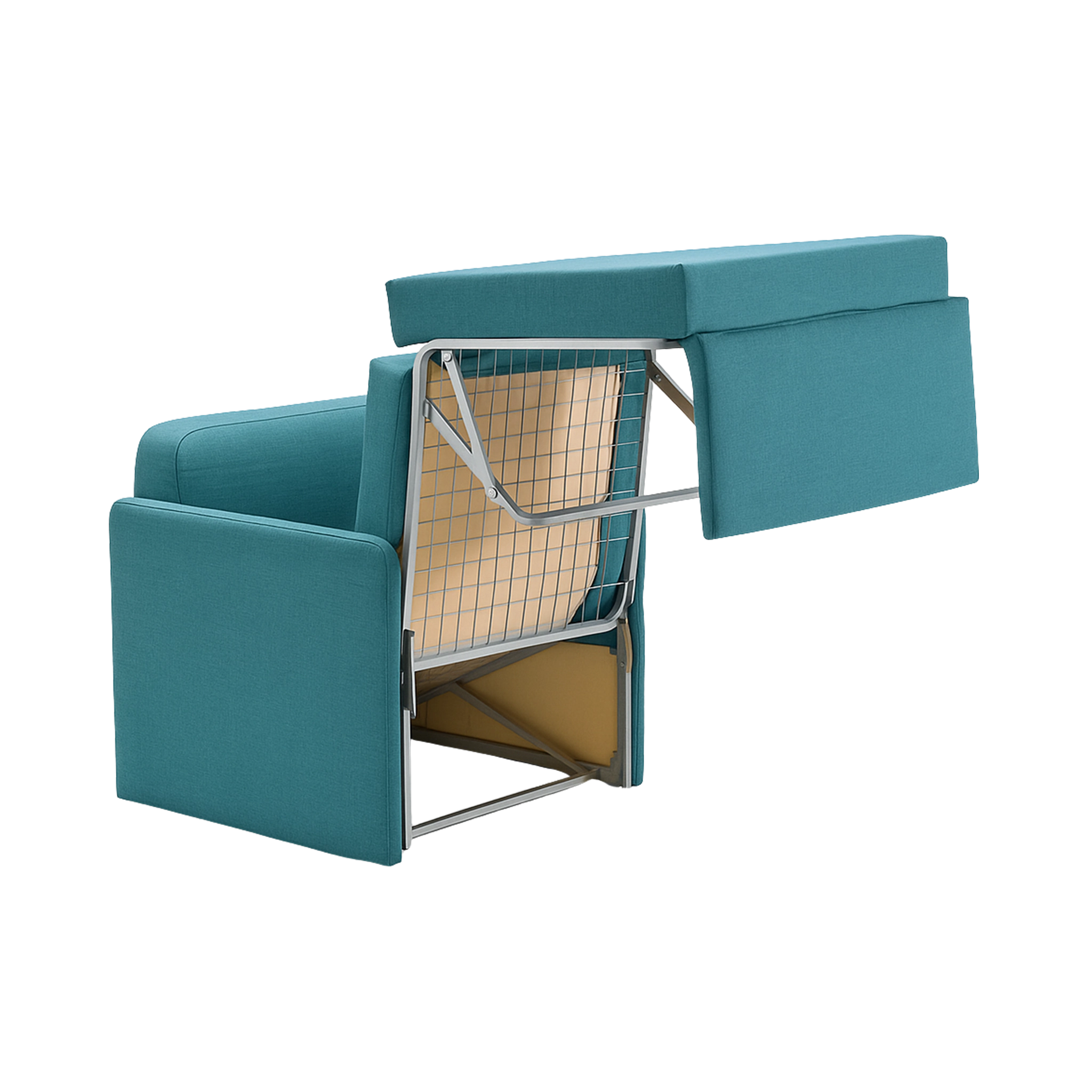 Hotelowy Fotel Rozkładany Pouf Centino