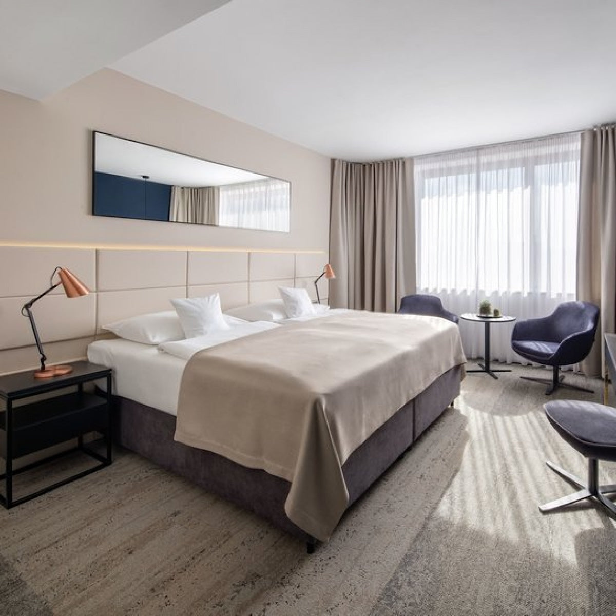 CPI Hotels Prague — projekt wyposażenia hotelowego UNAR